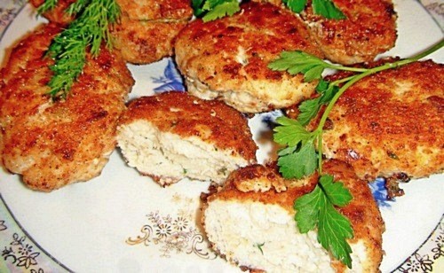 Сочные котлеты из щуки
