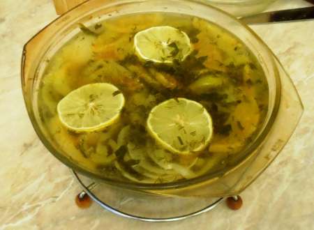 Зелёная калья из горбуши Зелёная калья из горбуши